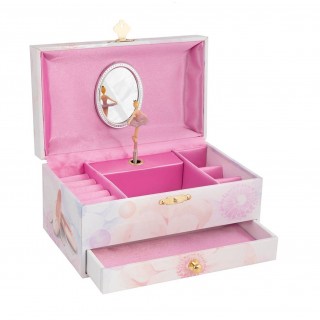 CAIXA DE MUSICA BAILARINA LAGO DOS CISNES